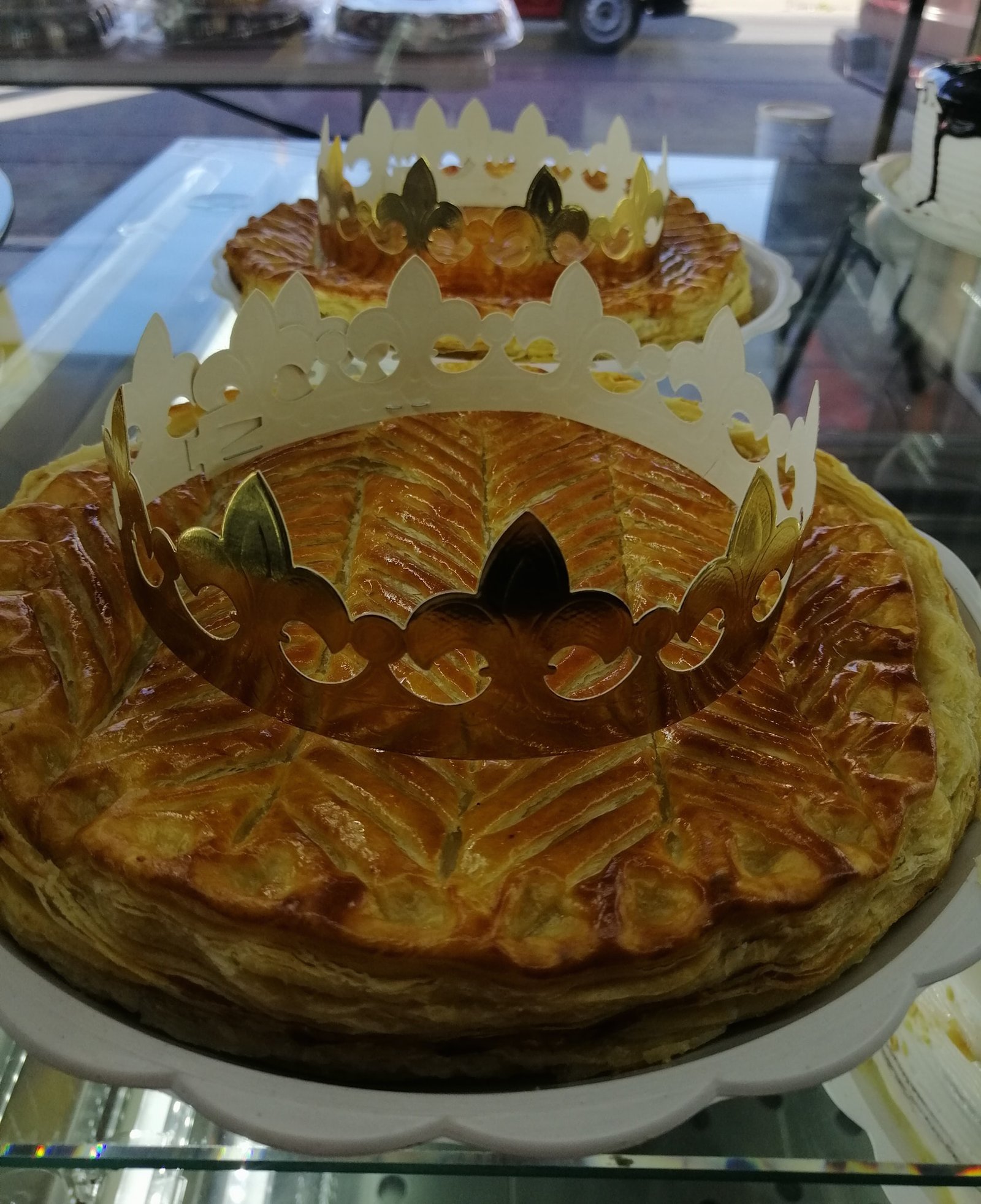 La Galette des Rois, la rosca de reyes parisina.